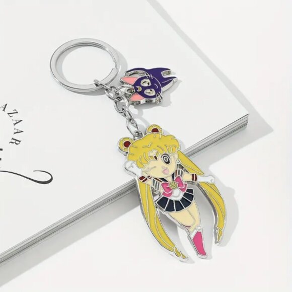 ๐50% OFF/3+...Large Sailor Moon Keychain/Bag Charm - Picture 1 of 8